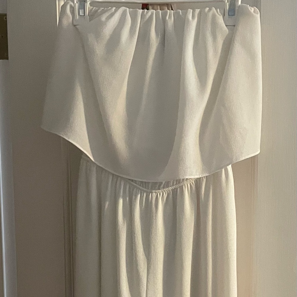Vici white jump suit